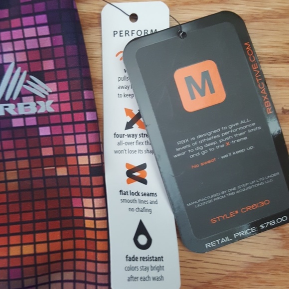 Womens RBX running tights - Picture 2 of 4